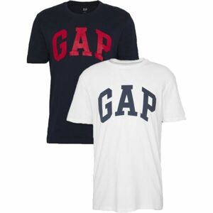 GAP V-BASIC ARCH 2 PACK Férfi póló, fekete, méret