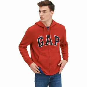 GAP XLS FT ARCH FZ HD Férfi pulóver, piros, méret