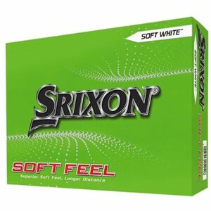 SRIXON SOFT FEEL 12 pcs Golflabda, fehér, méret