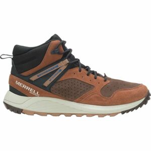 Merrell WILDWOOD SNEAKER BOOT MID WP Férfi outdoor cipő, barna, méret 46.5