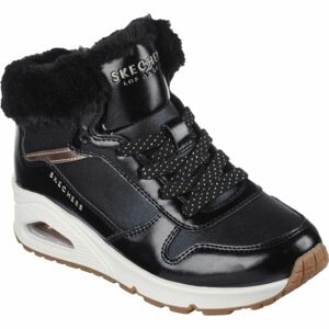 Skechers UNO - COZY ON AIR Gyerek téli cipő, fekete, méret