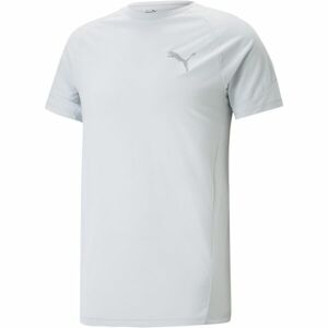 Puma EVOSTRIPE TEE Férfi póló sportoláshoz, fehér, méret