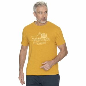 BUSHMAN DEMING Férfi póló, sárga, méret