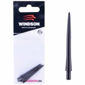 Windson STIPS - 30 MM Éles fém darts hegy, fekete, méret