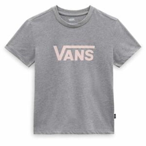 Vans WM DROP V SS CREW-B Női póló, szürke, méret