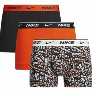 Nike EDAY COTTON STRETCH Férfi boxeralsó, narancssárga, méret