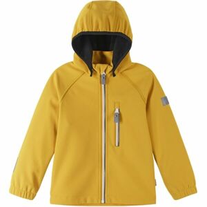 REIMA VANTTI Gyerek softshell kabát, sárga, méret