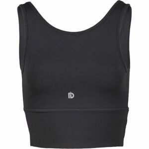 FUNDANGO CROFT LONG LINE SPORTBRA Sportmelltartó, fekete, méret