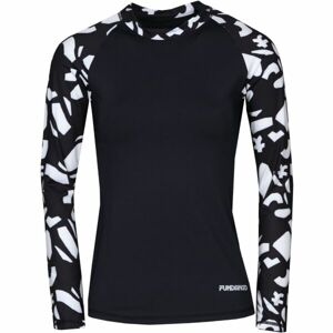 FUNDANGO JOYCE LONG SLEEVE RASHGUARD Női felső vízbe, fekete, méret