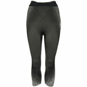 Odlo BLACKCOMB ECO Női háromnegyedes funkcionális leggings, sötétszürke, méret