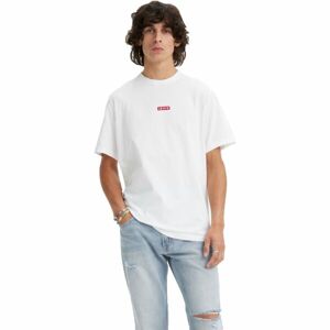 Levi's® SS RELAXED BABY TAB T Férfi póló, fehér, méret