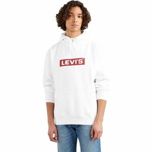 Levi's® T3 RELAXD GRAPHIC HOODIE Férfi pulóver, szürke, méret