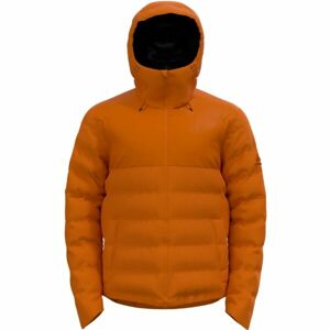 Odlo M SEVERINN-THERMIC HOODED INSULATED JACKET Férfi tollkabát, barna, méret