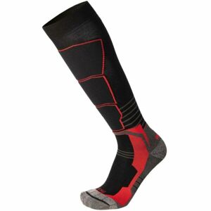 Mico MEDIUM WEIGHT SUPERTHERMO MERINO SKI Sízoknik, fekete, méret