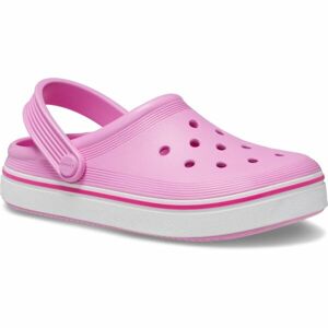 Crocs OFF COURT CLOG K Lány belebújós cipő, rózsaszín, méret 32/33