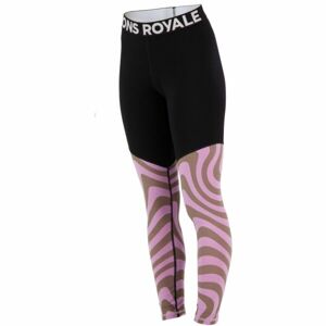 MONS ROYALE CASCADE Női funkcionális leggings, rózsaszín, méret
