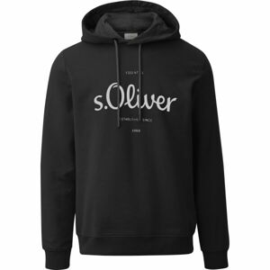 s.Oliver RL SWEATSHIRT NOOS Kapucnis pulóver, fekete, méret