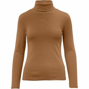 s.Oliver RL T-SHIRT LONG SLEEVE POLO NECK NOOS Felső, barna, méret