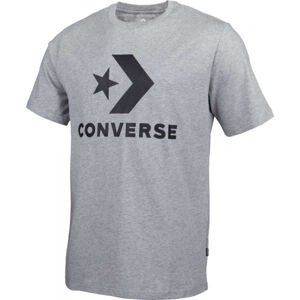 Converse STAR CHEVRON TEE Férfi póló, szürke, méret