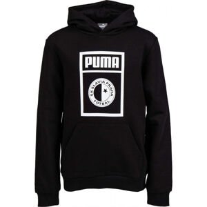 Puma SLAVIA PRAGUE GRAPHIC TEE JR Junior pulóver, fekete, méret