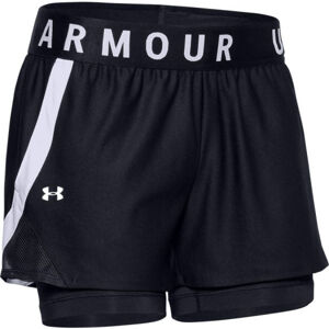 Under Armour PLAY UP 2-IN SHORTS Női rövidnadrág, fekete, méret