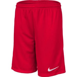 Nike DRI-FIT PARK 3 JR TQO Fiú rövidnadrág focira, piros, méret
