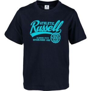 Russell Athletic KIDS T-SHIRT Gyerek póló, sötétkék, méret