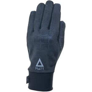 Matt INNER TOUCH GLOVES Futókesztyű, sötétkék, méret