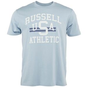 Russell Athletic T-SHIRT M Férfi póló, világoskék, méret