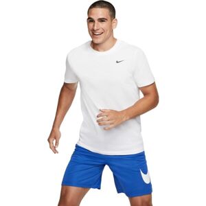 Nike DRY TEE DFC CREW SOLID M Férfi póló edzéshez, fehér, méret