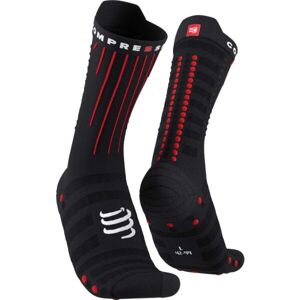 Compressport AERO SOCKS Kerékpáros zokni, fekete, méret