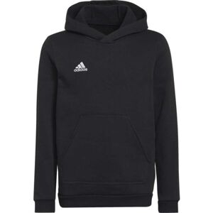 adidas ENT22 HOODY Y Junior futball pulóver, fekete, méret