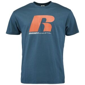 Russell Athletic TEE SHIRT M Férfi póló, kék, méret