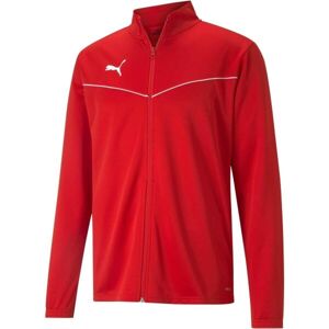 Puma TEAMRISE TRAINING POLY JACKET Férfi pulóver, piros, méret