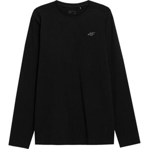 4F LONGSLEEVE Férfi felső, fekete, méret