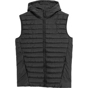 4F VEST Férfi mellény, fekete, méret