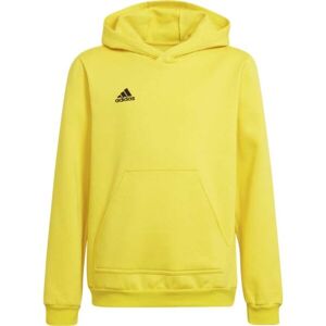 adidas ENT22 HOODY Y Junior futball pulóver, sárga, méret