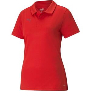 Puma TEAMLIGA SIDELINE POLO SHIRT Női póló, piros, méret