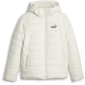 Puma ESS HOODED PADDED JACKET Női kabát, bézs, méret