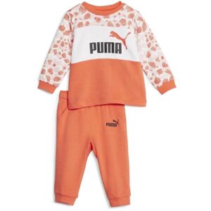 Puma ESSENTIALS MIX MTCH Gyerek melegítő szett, narancssárga, méret