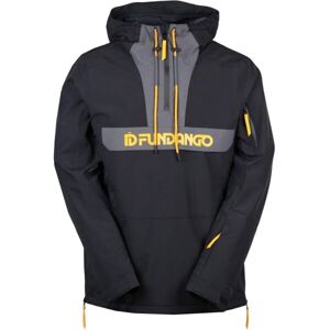 FUNDANGO BURNABY LOGO ANORAK Férfi sí/snowboard dzseki, fekete, méret