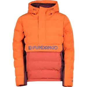 FUNDANGO EVERETT PADDED ANORAK Női sí/snowboard dzseki, narancssárga, méret