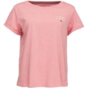 Tommy Hilfiger SHORT SLEEVE T-SHIRT Női póló, rózsaszín, méret