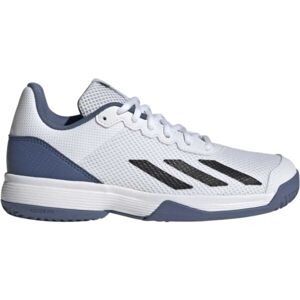 adidas COURTFLASH K Gyerek teniszcipő, fehér, méret 38
