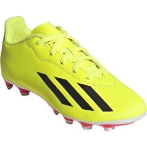adidas X CRAZYFAST CLUB FXG J Gyerek futballcipő, sárga, méret 35.5