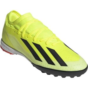 adidas X CRAZYFAST LEAGUE TF Férfi futballcipő műfüves pályára, sárga, méret 44 2/3