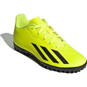 adidas X CRAZYFAST CLUB TF J Gyerek focicipő műfüves pályára, sárga, méret