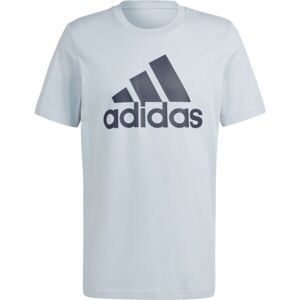 adidas BIG LOGO TEE Férfi póló, világoskék, méret