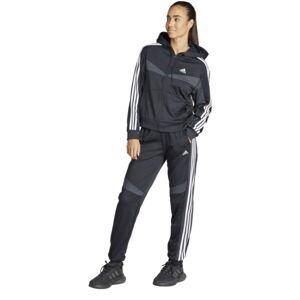 adidas BOLDBLOCK TRACKSUIT Női melegítő szett, fekete, méret