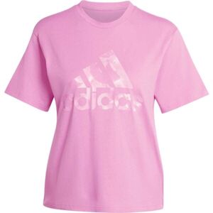 adidas W AOP TEE Női póló, rózsaszín, méret